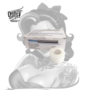Esparadrapo de plastico transparente 2.5 cm x 9.1 m