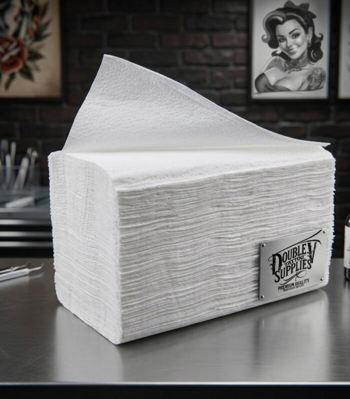 Toalla secamanos Smartply de 2 capas, certificada Ecolabel, para estudio de tatuaje
