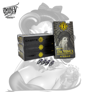 BISHOP DA VINCI V2 AGUJAS DE CARTUCHO - MAGNUM CURVADA