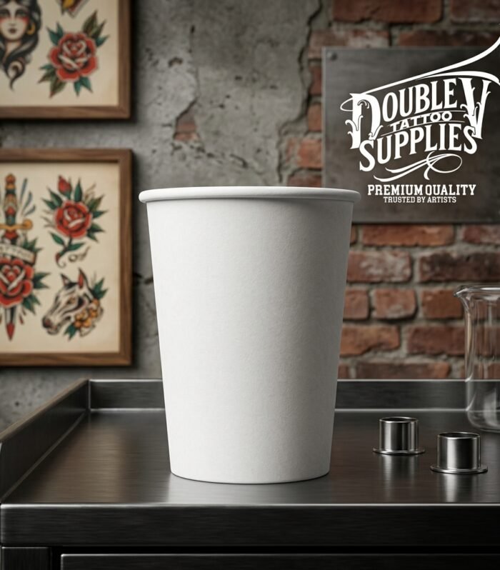 Vasos de Cartón para Tintas de Tatuaje 6oz 180ml | Pack 50 Uds
