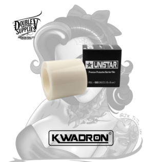 Lámina Protectora Autoadhesiva Kwadron/Unistar 📦 — 10 x 15 cm · 1000 Uds en rollo