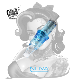 Nova Cartridge System – ROUND MAGNUM (RM) — Acero Inoxidable Grado Médico · 20 Uds / Caja