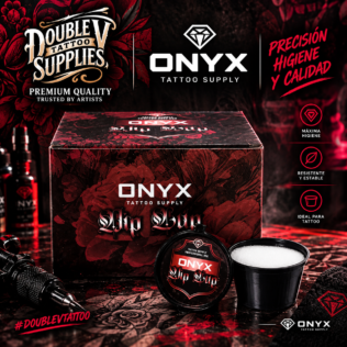 ONYX Dip Cup, esponja limpia agujas para cambios de color en tatuaje de Onyx Tattoo Supply