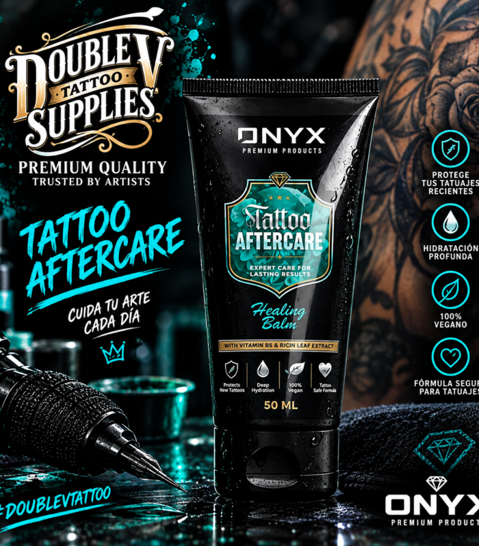 Tubo de ONYX Aftercare Balm 50 ml, bálsamo para el cuidado diario del tatuaje de Onyx Tattoo Supply