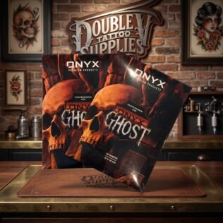 Pack de 10 láminas ONYX Ghost, segunda piel mate para tatuaje de 15 × 10 cm
