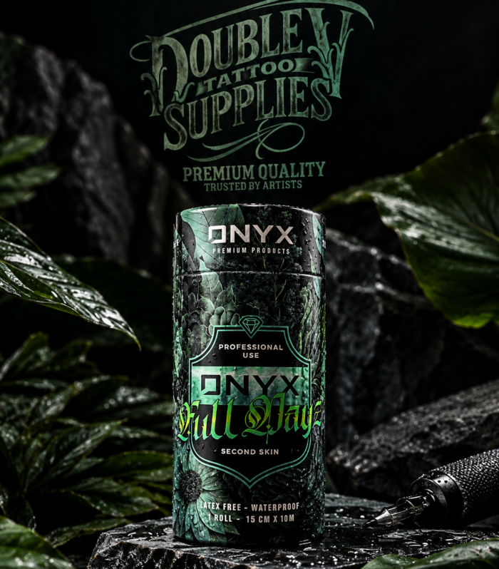 Rollo ONYX Full Dayz, film segunda piel transparente para tatuaje de 15 cm × 10 m